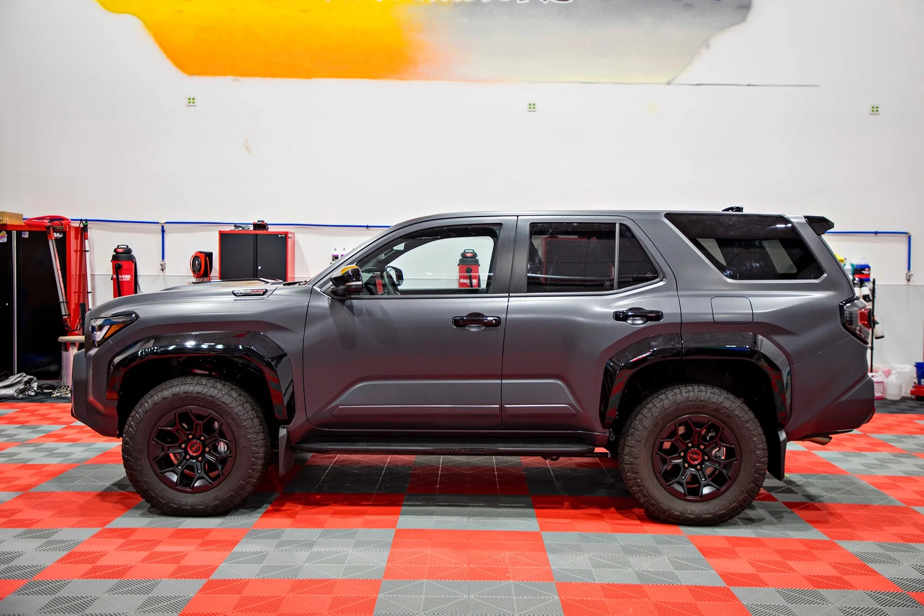 2025 4runner 6th gen STEK PPF Satin Clear Wrap on Underground 2025 4Runner TRD Pro IMG_0148