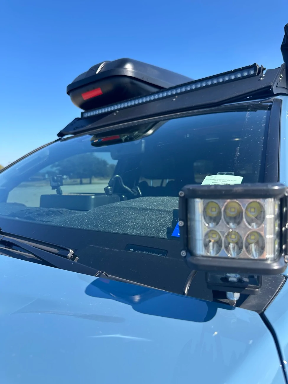 2025 4runner 6th gen 4Runner build w/ Yakima Skybox, Openroad awning, Westcott lift, light bar & more IMG_4483