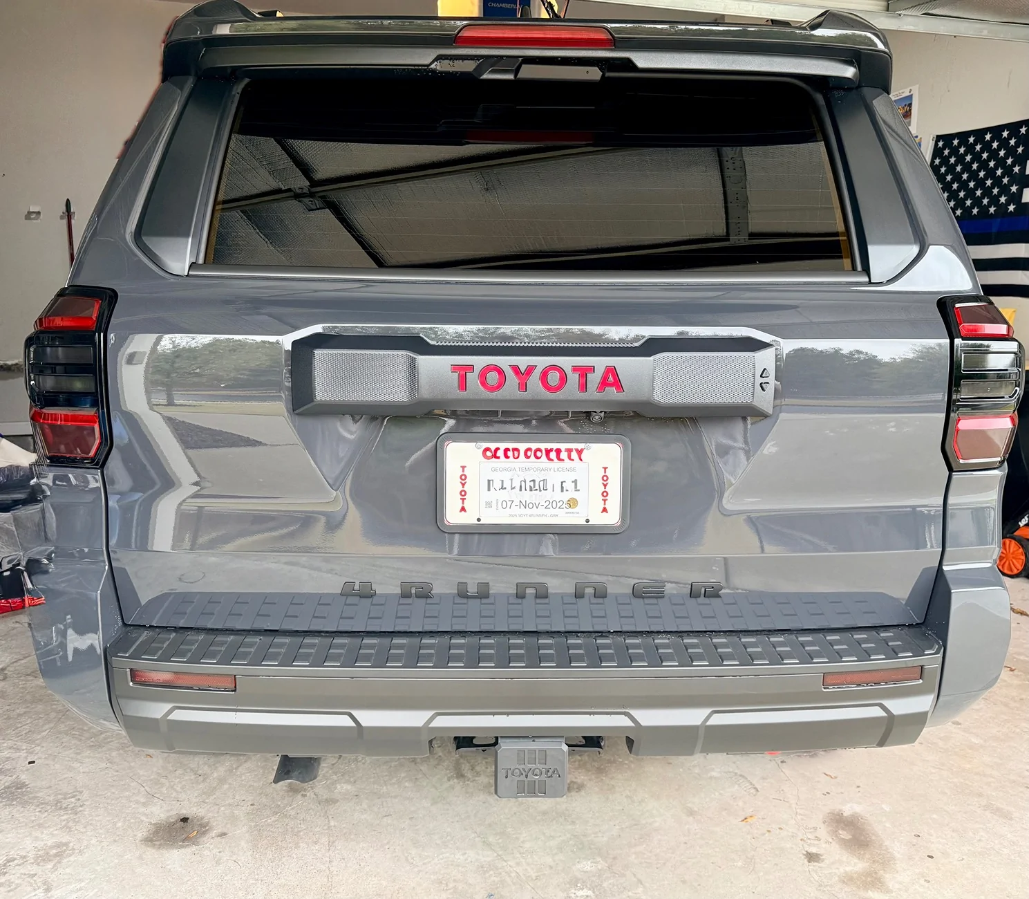 2025 4runner 6th gen STICKERFAB Taillight Tint Install IMG_4324