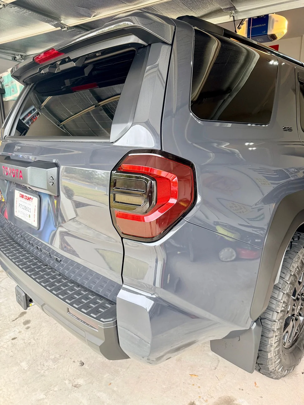 2025 4runner 6th gen STICKERFAB Taillight Tint Install IMG_4325