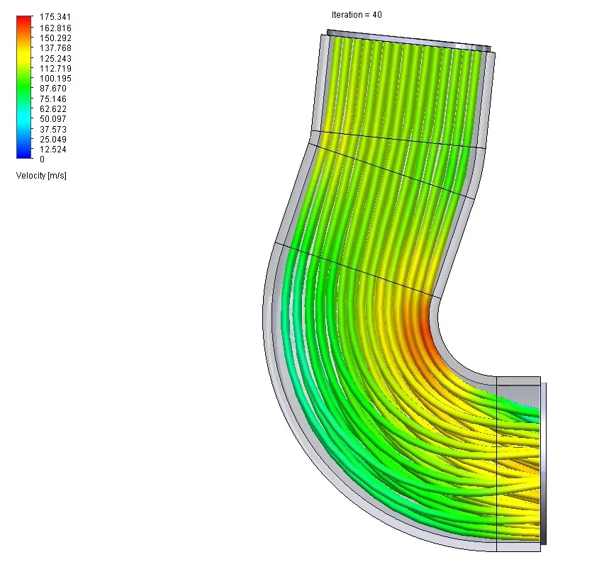2025 4runner 6th gen SXTH Turbo Inlet Development: Engineered for Superior Flow CFD 1