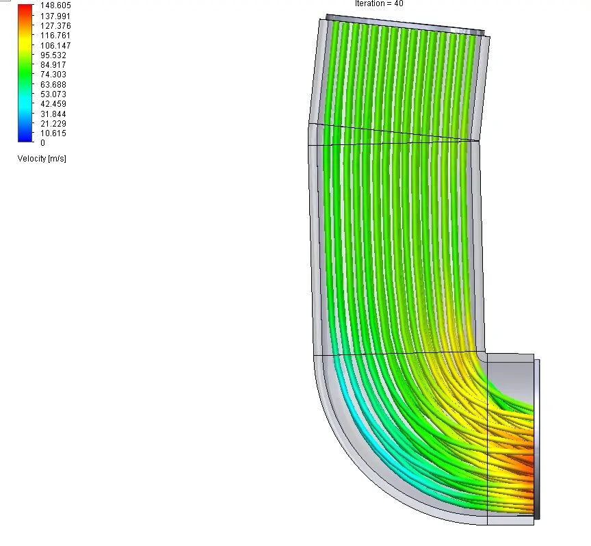 2025 4runner 6th gen SXTH Turbo Inlet Development: Engineered for Superior Flow CFD 2