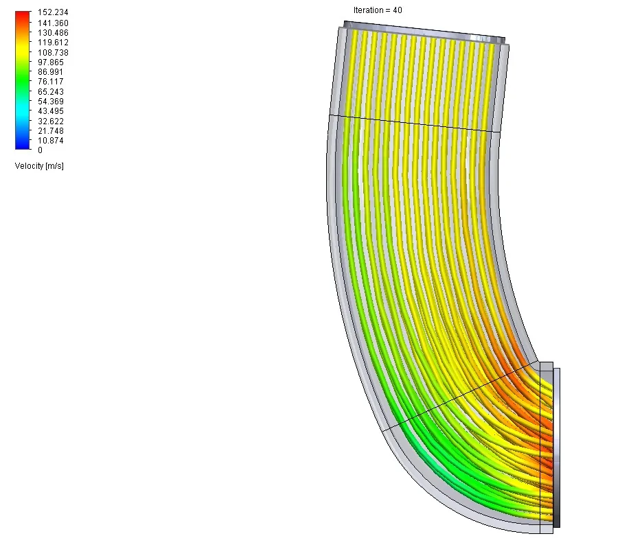 2025 4runner 6th gen SXTH Turbo Inlet Development: Engineered for Superior Flow CFD 3