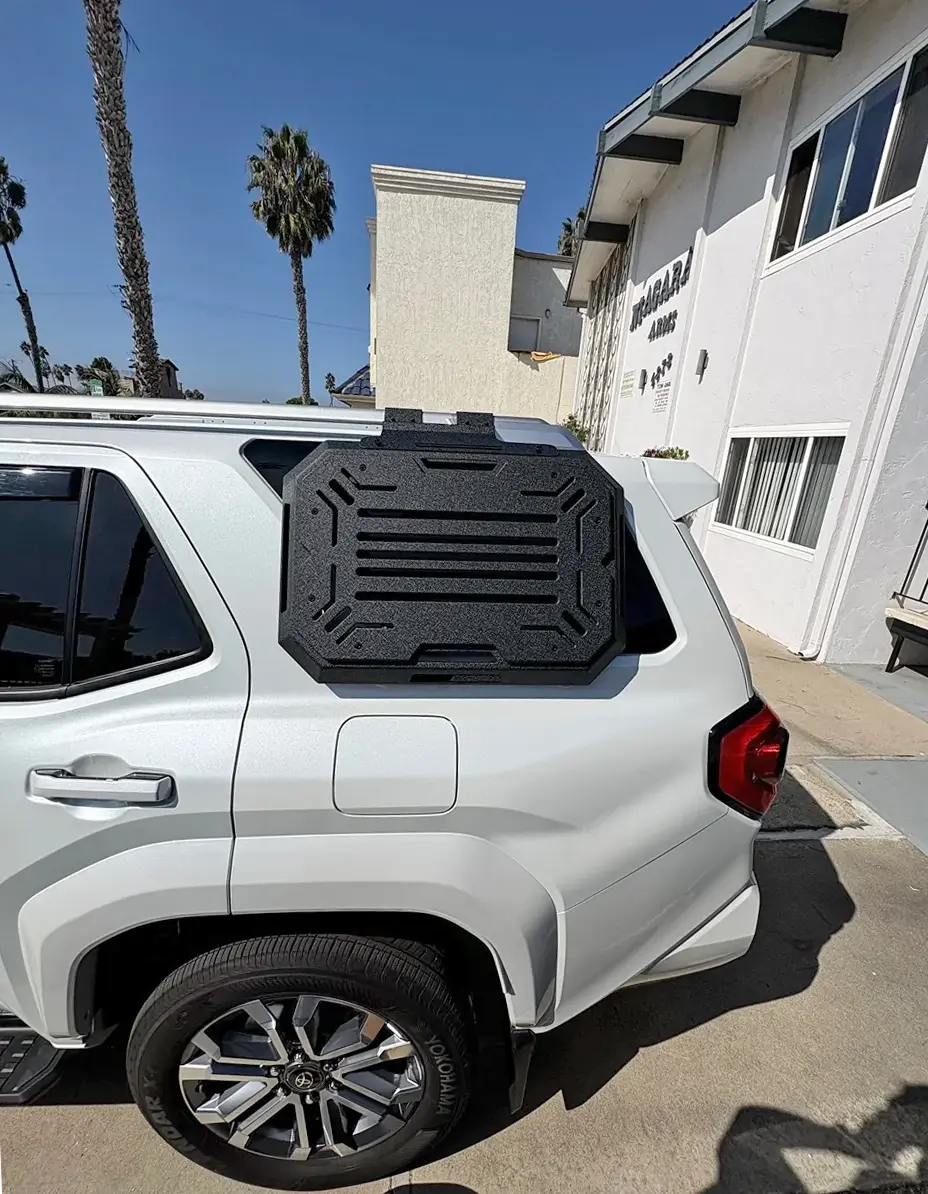 2025 4runner 6th gen Zekzoop Rear Side Window Storage Box Installed 23640-6403dab94229f3247730a2f9f0c8d597