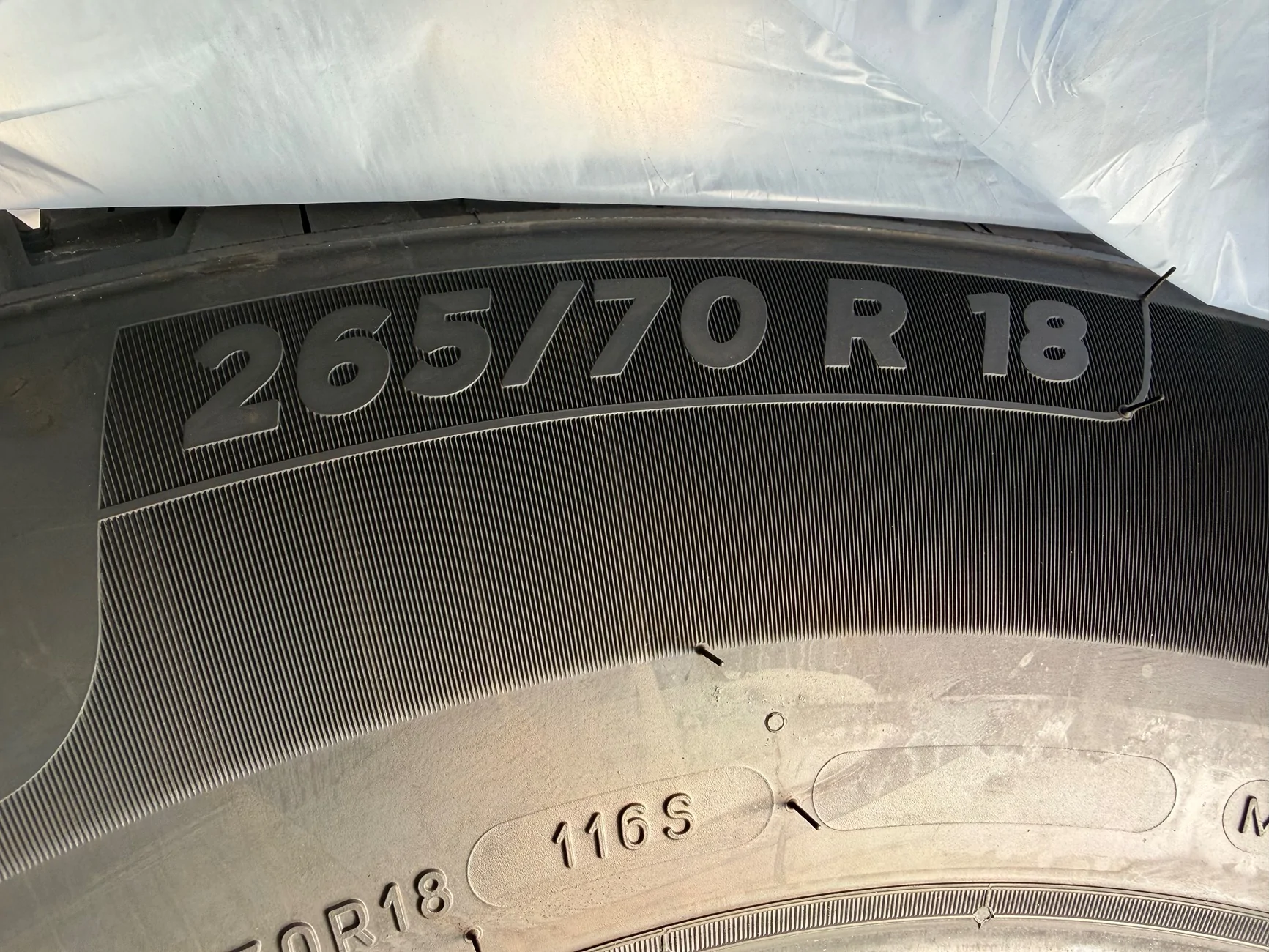 2025 4runner 6th gen Michelin 265/70R18 LTX trail tires IMG_7919