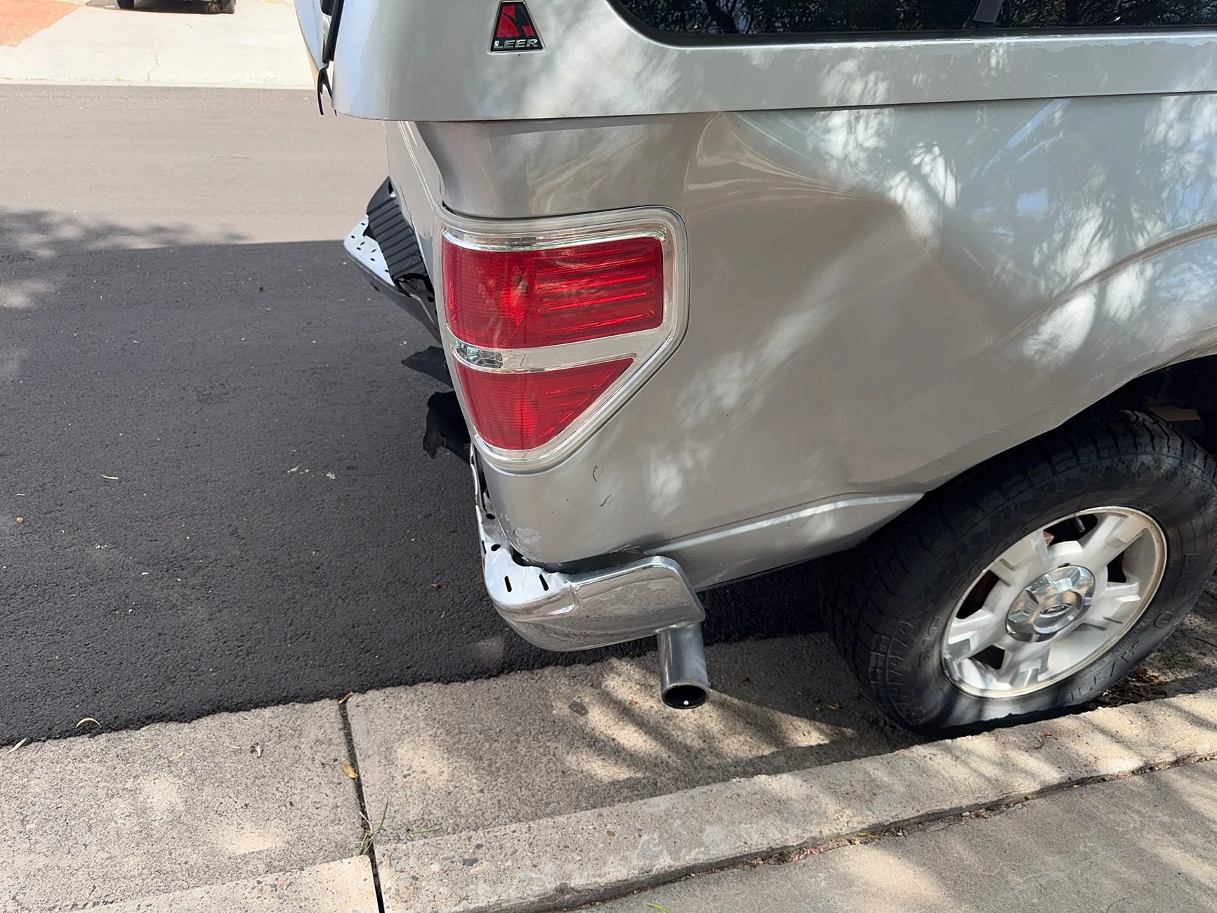 2025 4runner 6th gen Rear ended on freeway -  thoughts or advice? IMG_9555