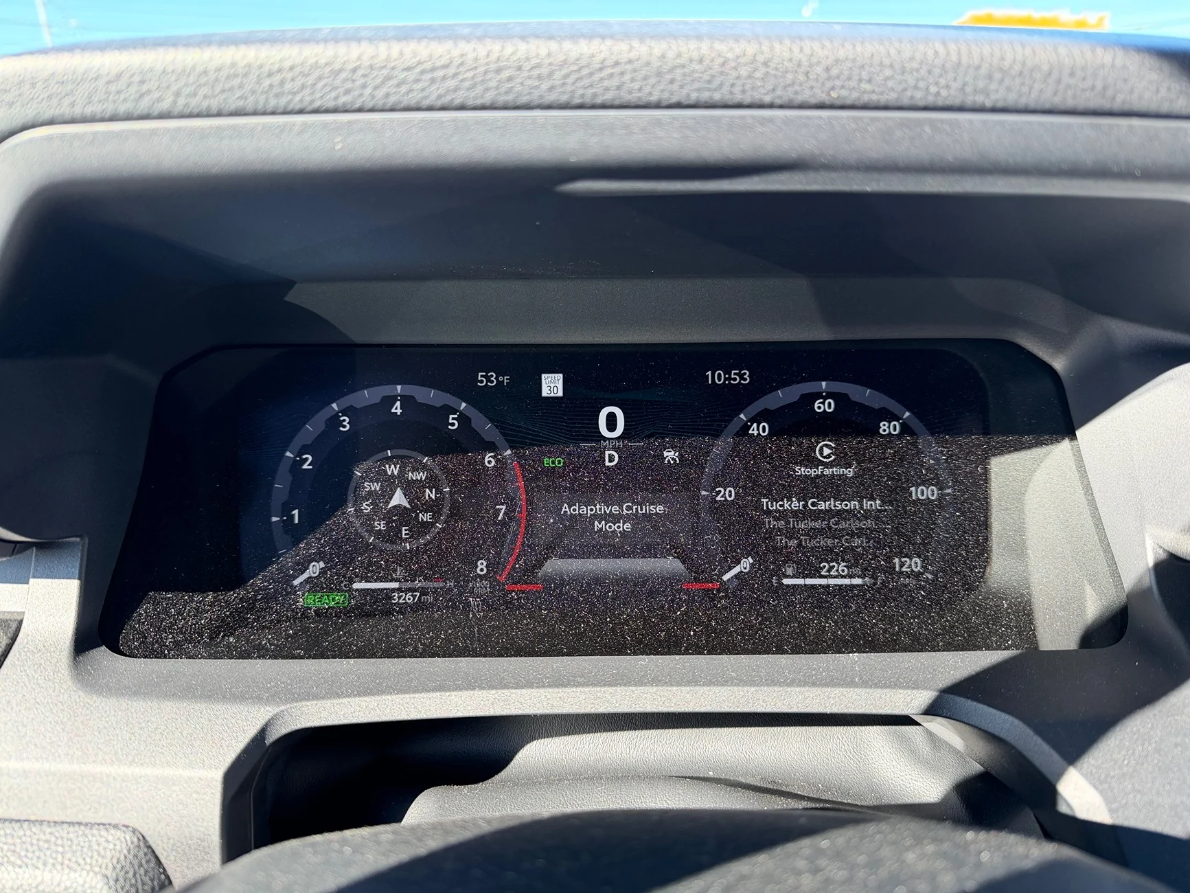 2025 4runner 6th gen Digital dash gets dusty! IMG_0179