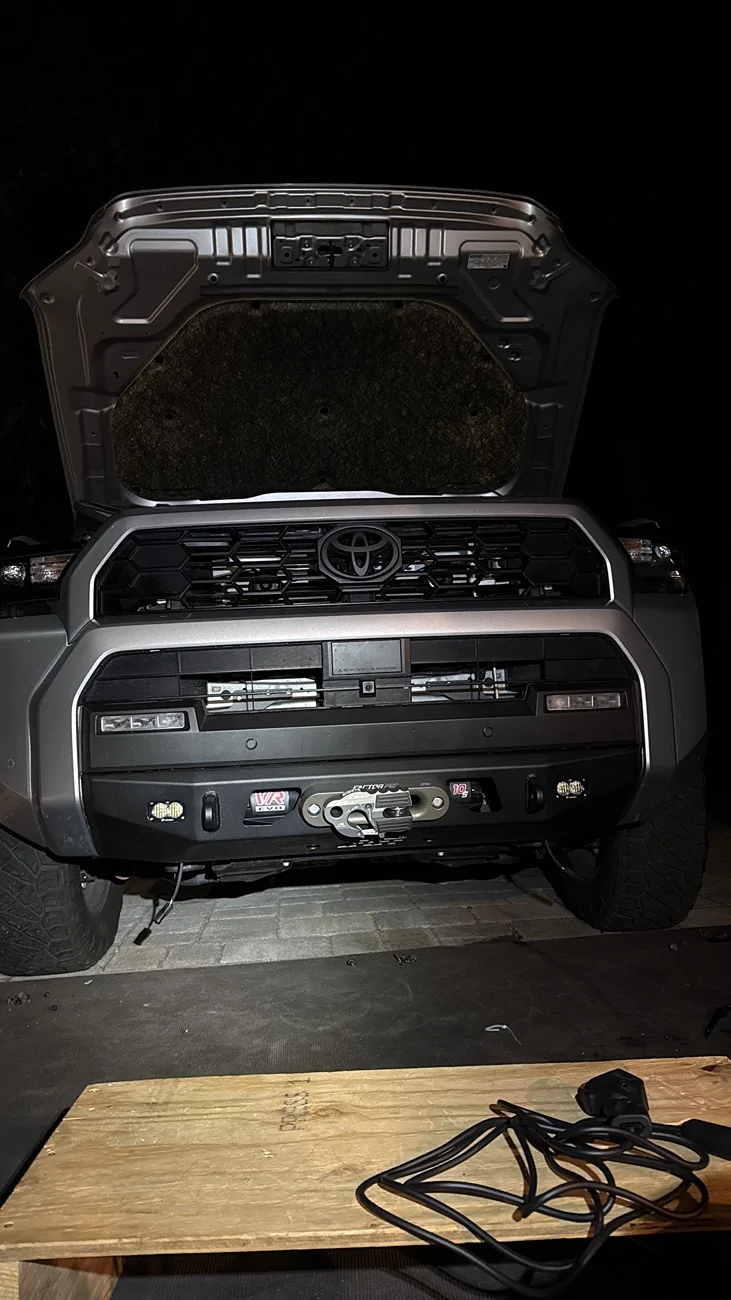 2025 4runner 6th gen Installing CBI covert stock bumper + warn winch. Any install videos out there? IMG_2630