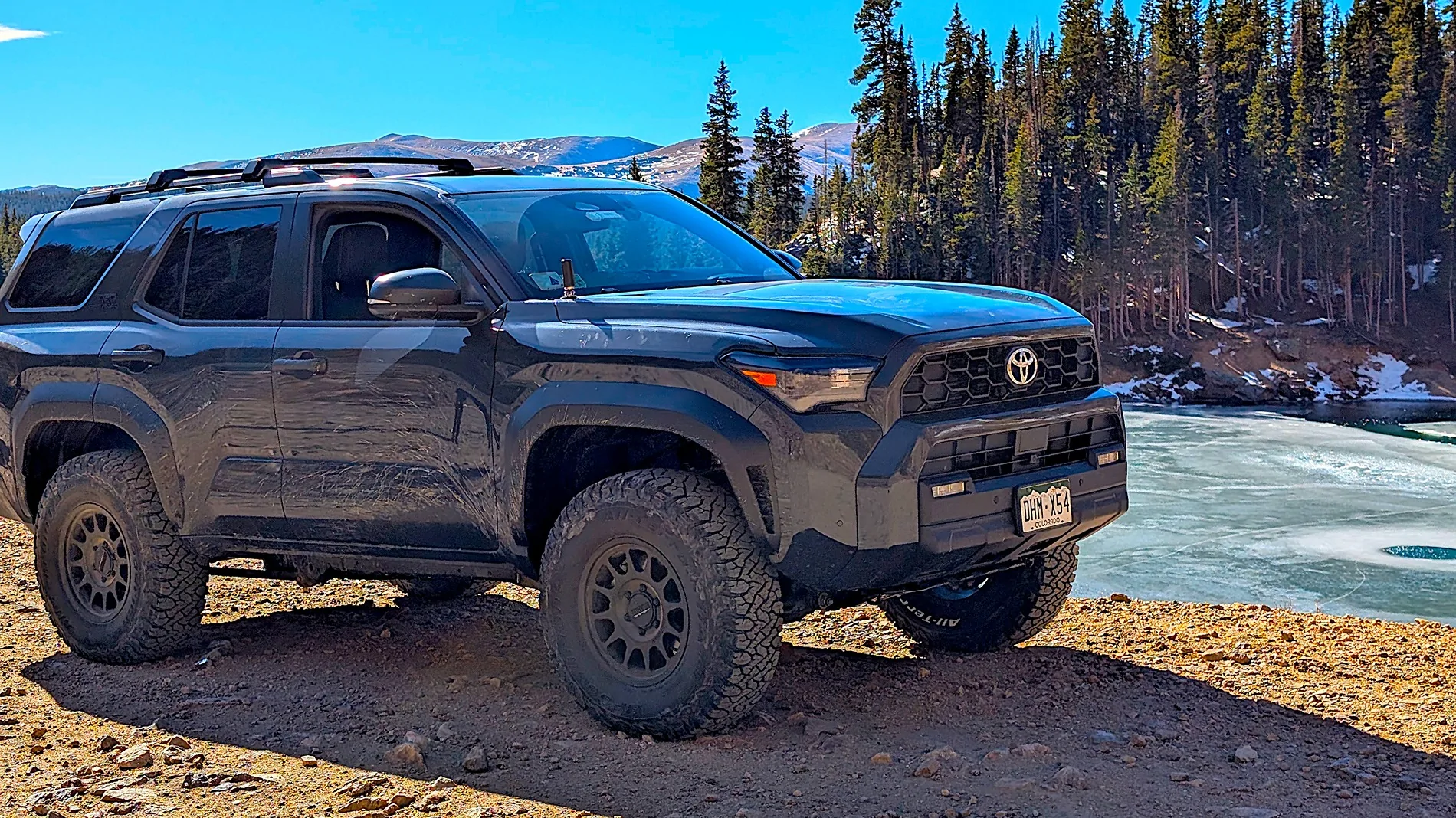 2025 4runner 6th gen ReadyLift 2.5" SST lift, 17x8.5 +35 Method 703 wheels, and BFG KO3 LT285/75R17 tires PXL_20251102_173607800