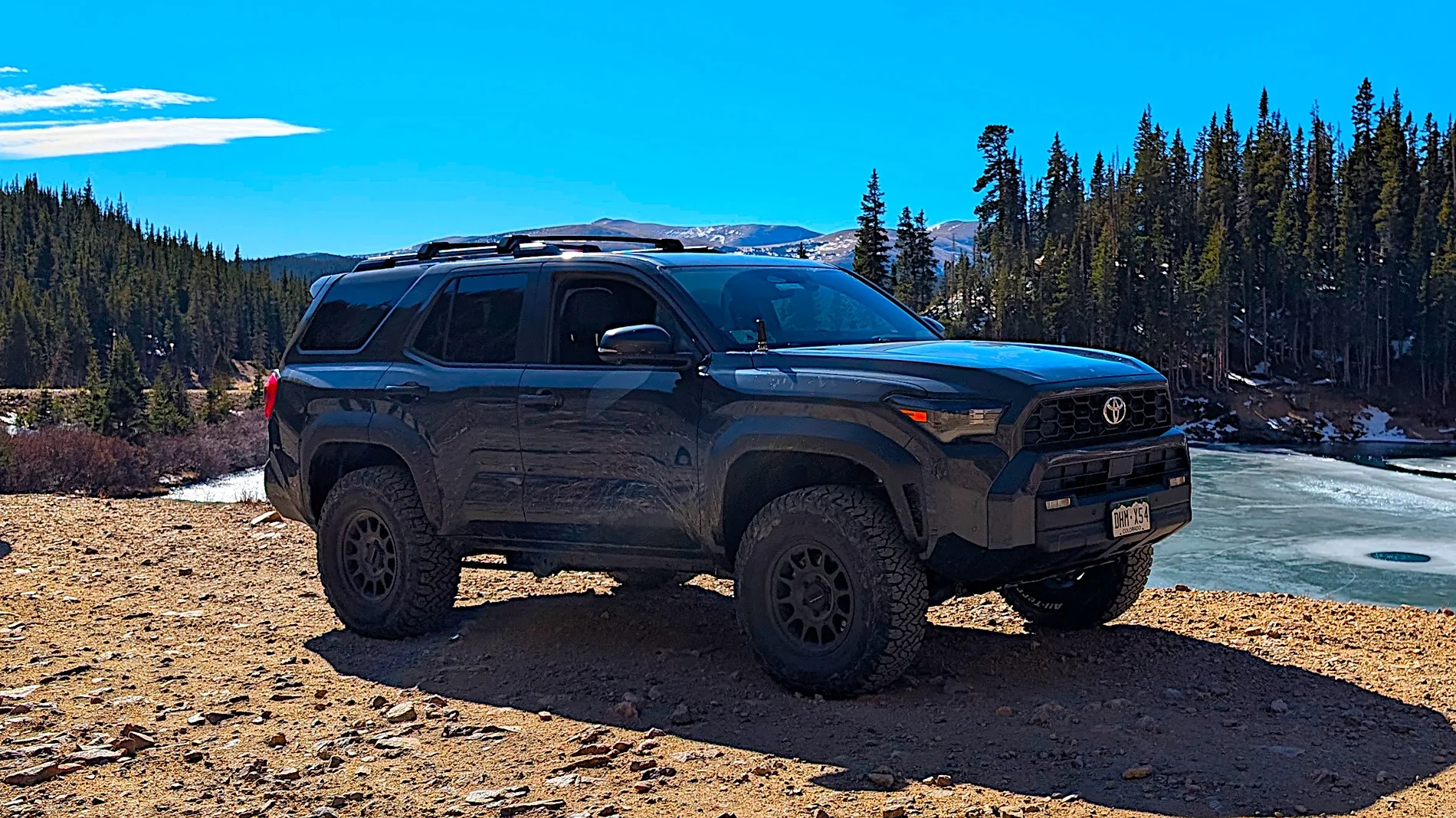 2025 4runner 6th gen ReadyLift 2.5" SST lift, 17x8.5 +35 Method 703 wheels, and BFG KO3 LT285/75R17 tires PXL_20251102_173610038