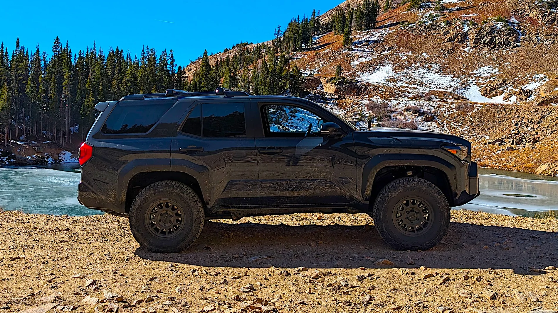 2025 4runner 6th gen ReadyLift 2.5" SST lift, 17x8.5 +35 Method 703 wheels, and BFG KO3 LT285/75R17 tires PXL_20251102_173617700