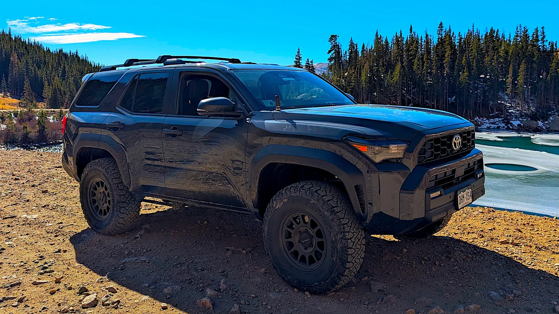 2025 4runner 6th gen ReadyLift 2.5" SST lift, 17x8.5 +35 Method 703 wheels, and BFG KO3 LT285/75R17 tires PXL_20251102_173624382.MP