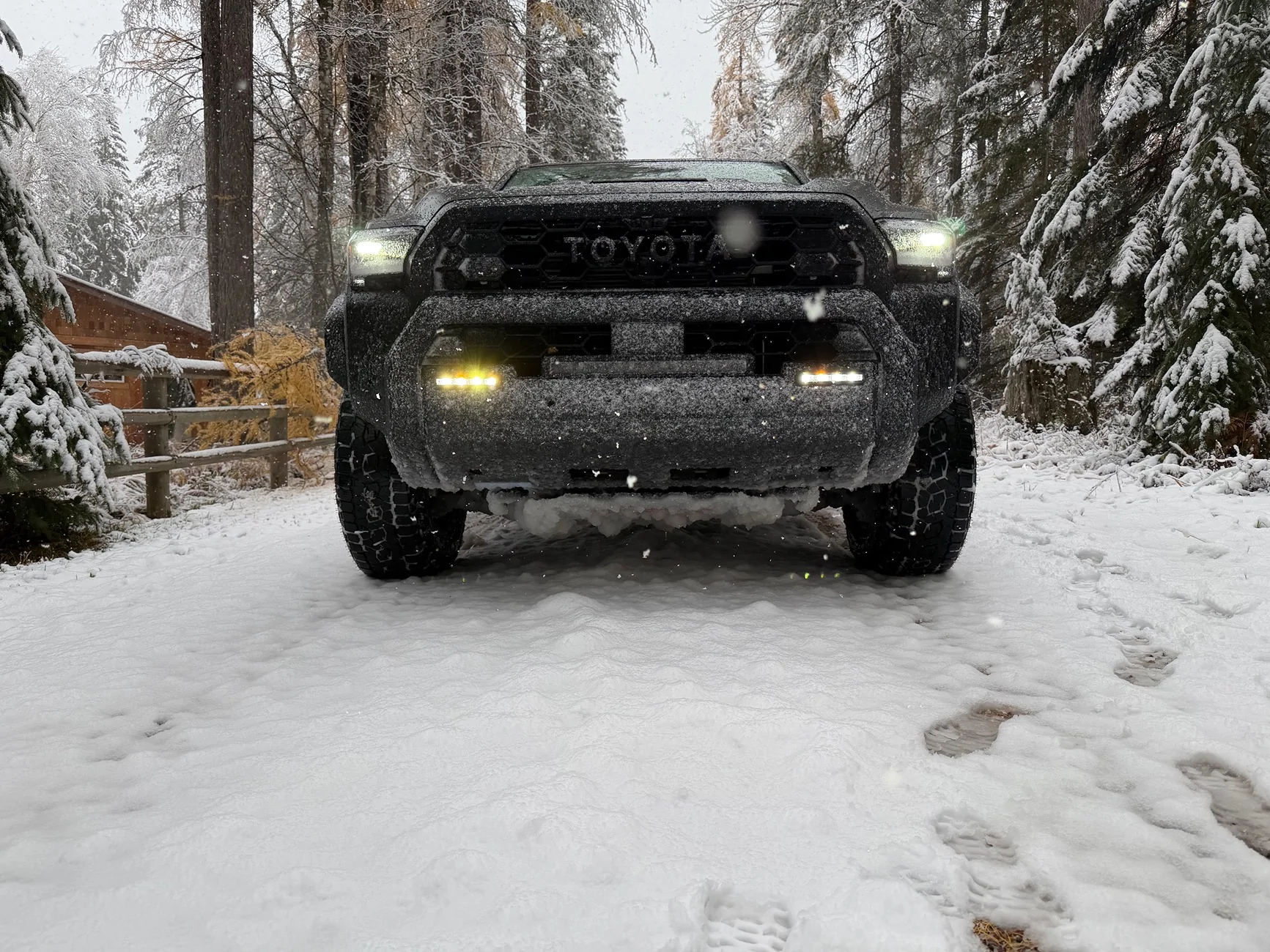 2025 4runner 6th gen TRD Pro 6th Gen - First Snow Driving Impressions IMG_8046