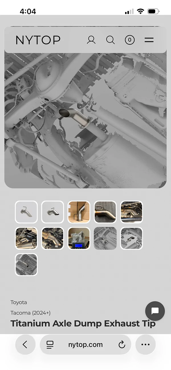 2025 4runner 6th gen Shorter Exhaust Axle Dump? Tacoma has it IMG_5009