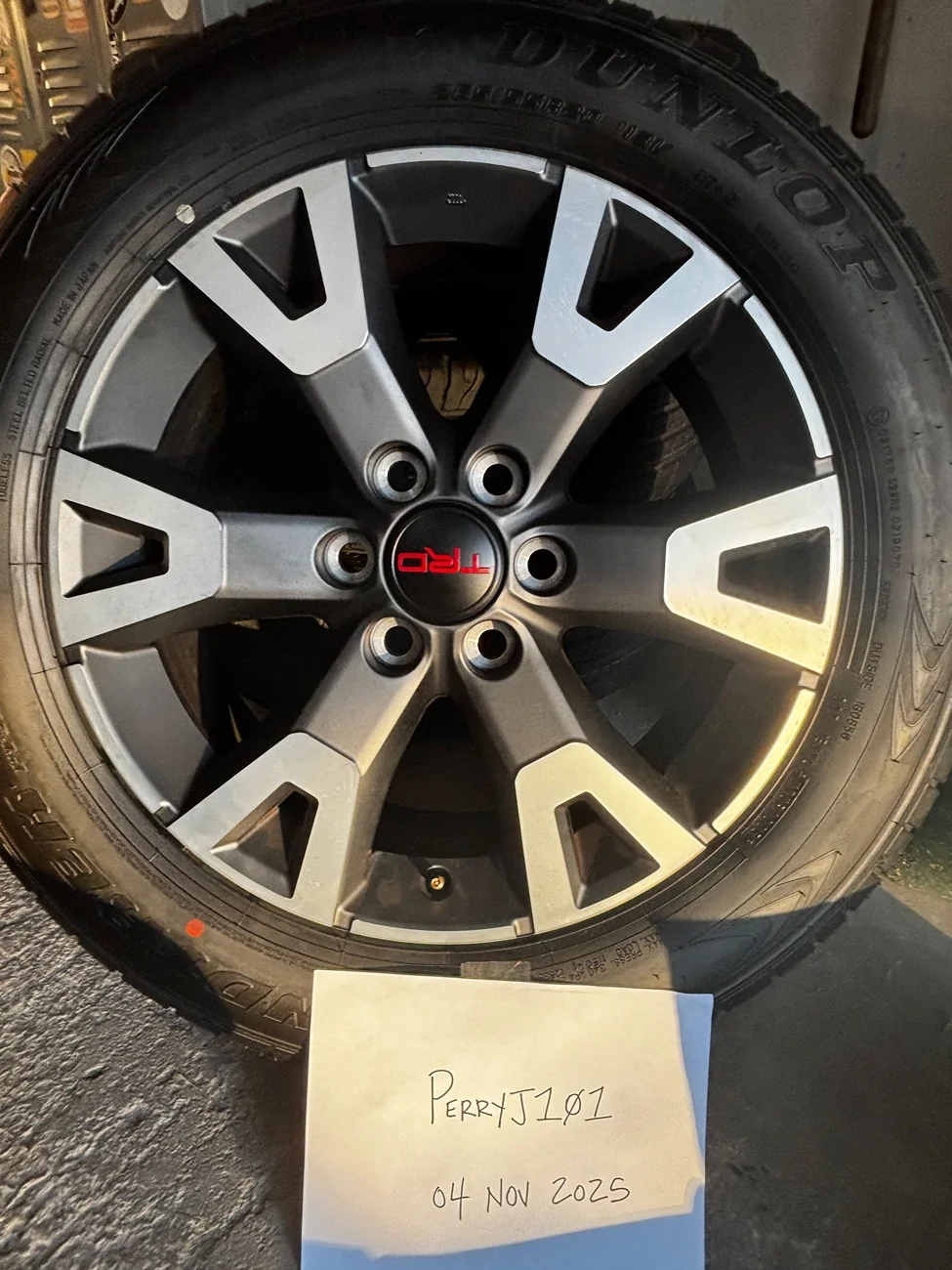 2025 4runner 6th gen New Wheel and Tire Take Offs - 2025 TRD Sport Premium IMG_7218