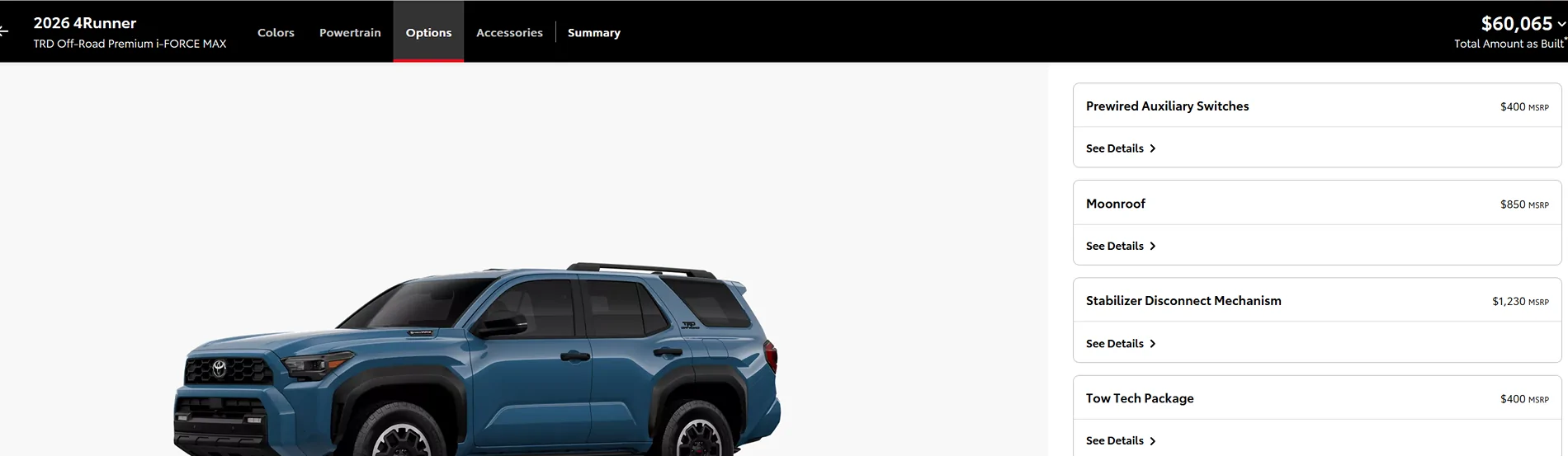 2025 4runner 6th gen 2026 4Runner Build & Price is up! New color Wave Maker is available 1762310740283-r0