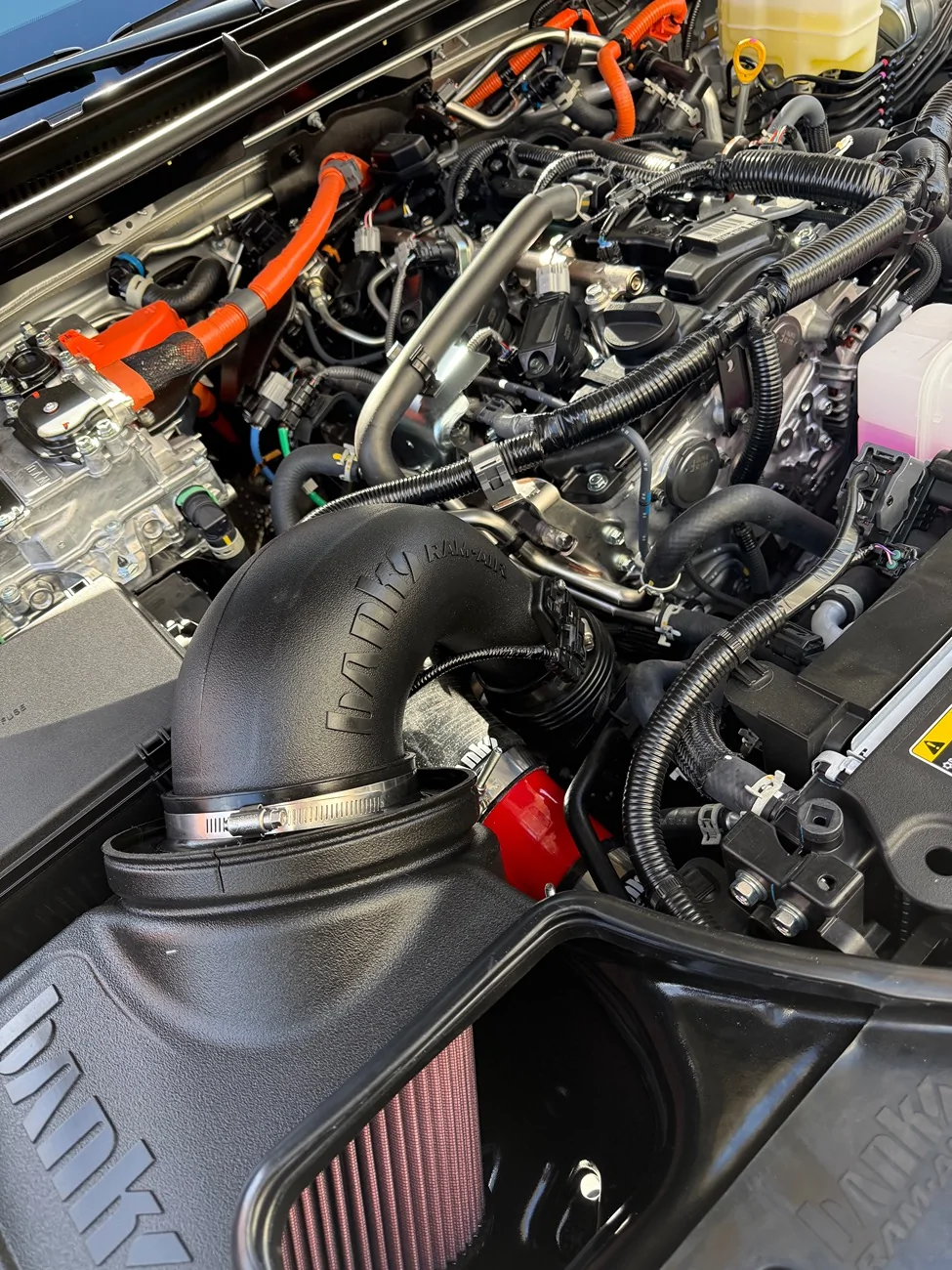 2025 4runner 6th gen Banks Tuning Ram Air Intake installed on non-hybrid gas 2025 4Runner TRD Sport Premium IMG_0062