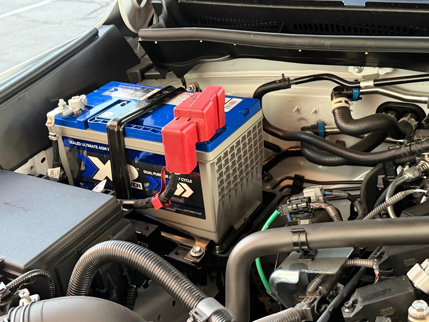 2025 4runner 6th gen Group 27 AGM Battery Upgrade Installed IMG_5358