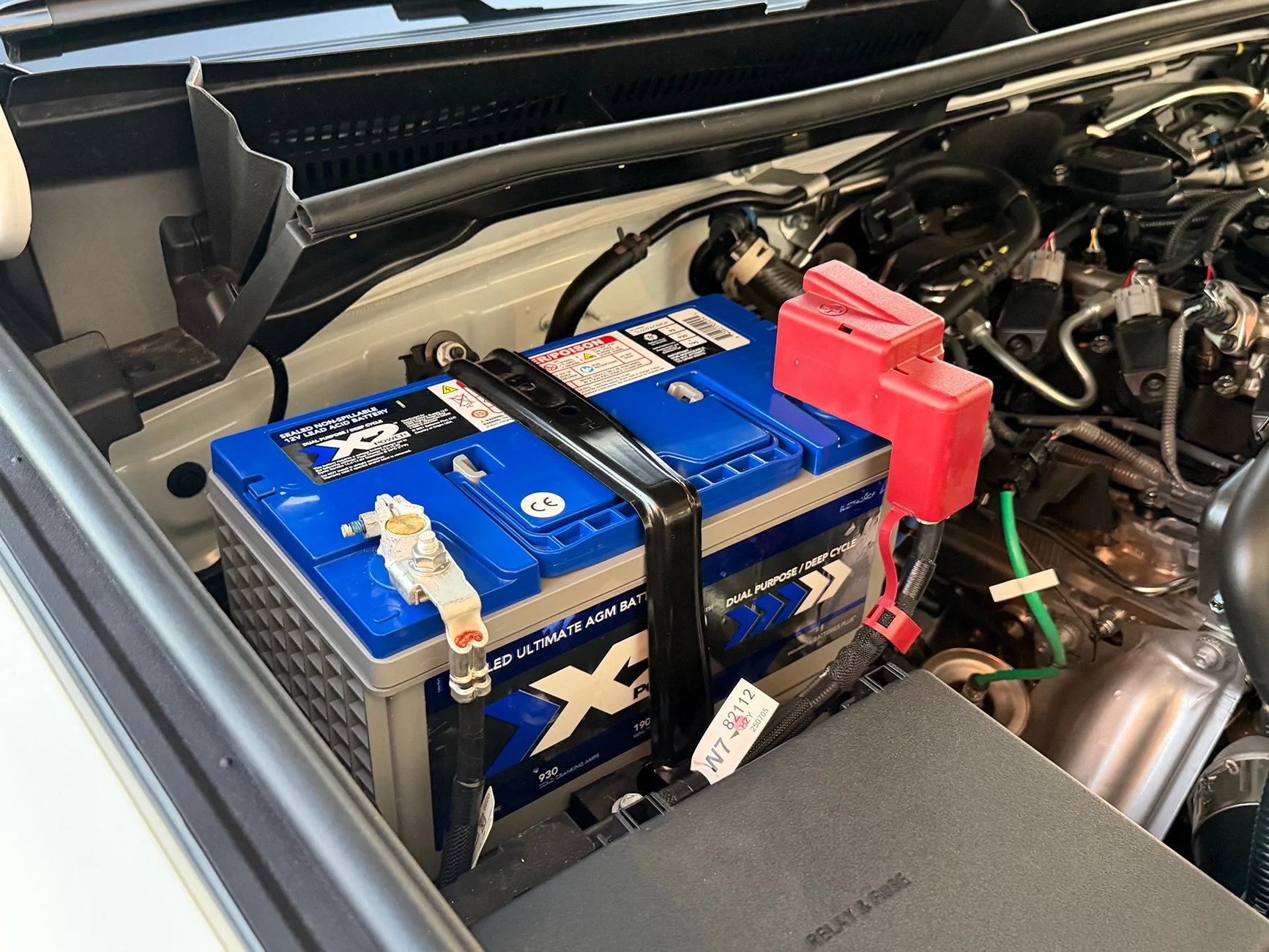 2025 4runner 6th gen Group 27 AGM Battery Upgrade Installed IMG_5357