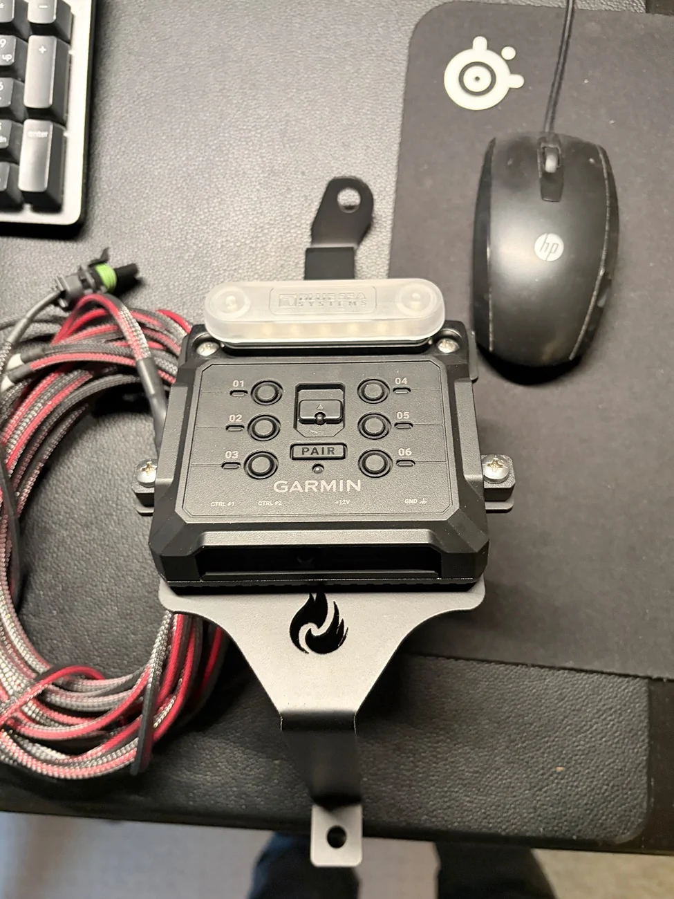 2025 4runner 6th gen Garmin Powerswitch with Blaze Off-Road Wire Kit IMG_0539