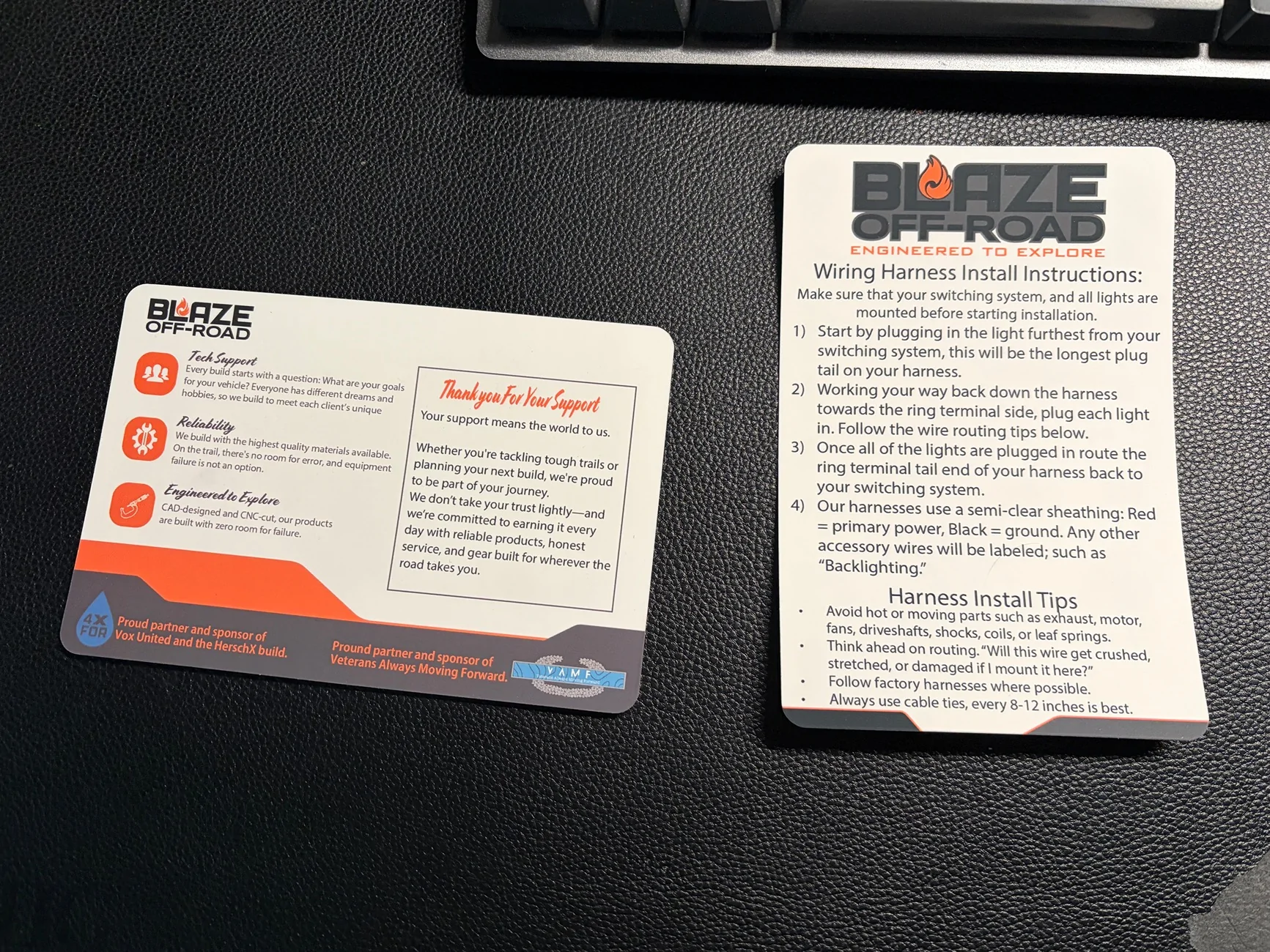 2025 4runner 6th gen Garmin Powerswitch with Blaze Off-Road Wire Kit IMG_0543