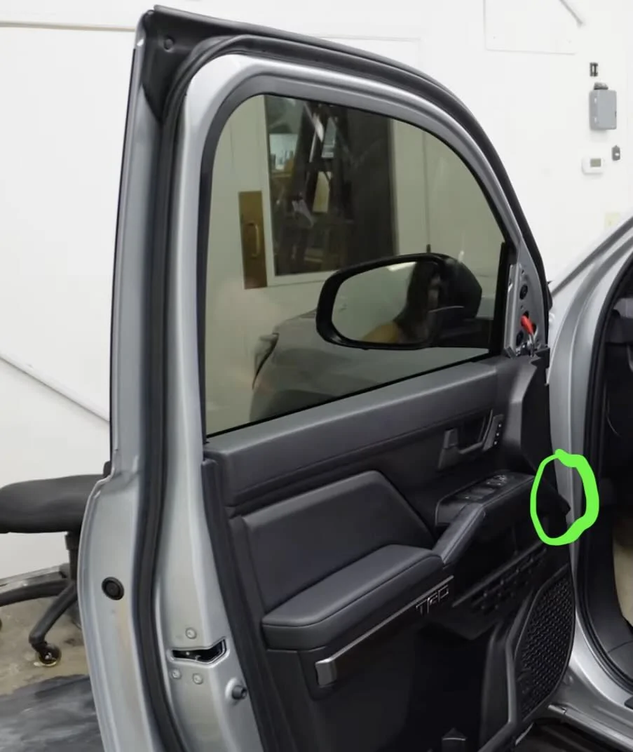 2025 4runner 6th gen Odd rattle on driver's side - can't tell where it's from. 4ra2ja