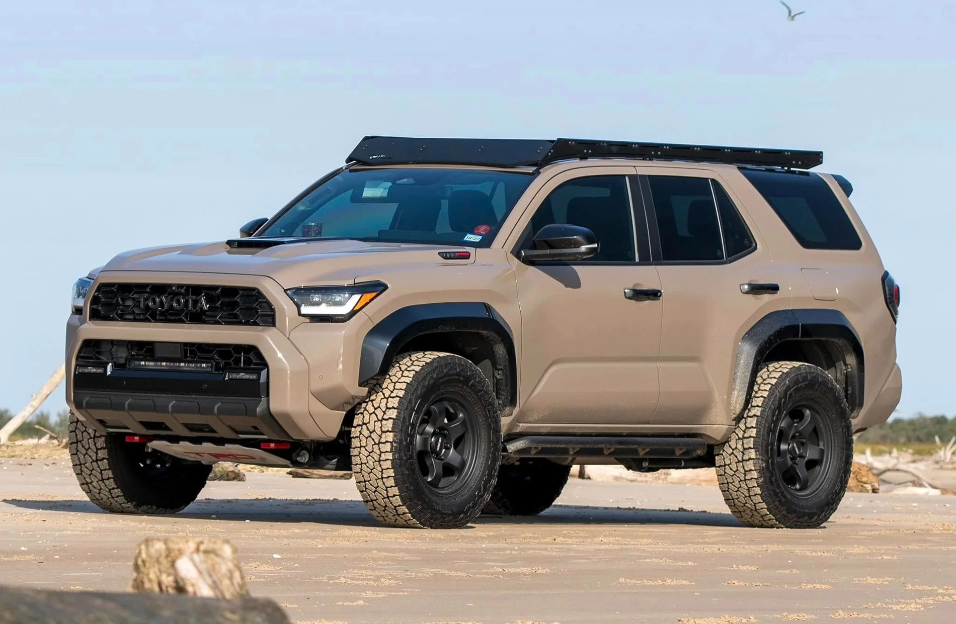 2025 4runner 6th gen MUDBATH Photos 4Runner 6th Gen (2025+) TRD PRO stock suspension on Work Meister S1 +18 offset, Wildpeak AT3W 285:70:18 on TRD Pro 4R