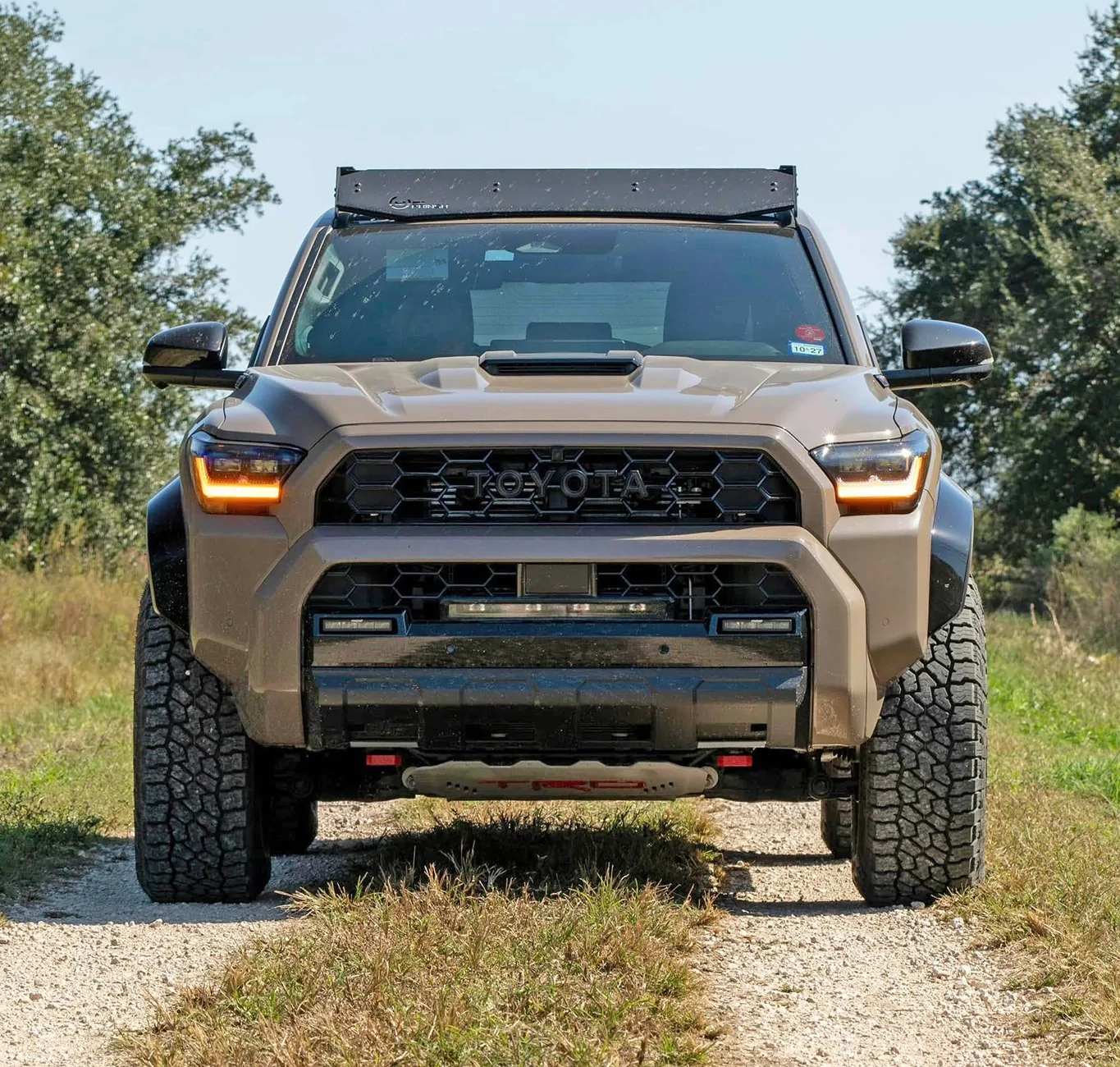 2025 4runner 6th gen MUDBATH Photos 4Runner 6th Gen (2025+) TRD PRO stock suspension on Work Meister S1 +18 offset, Wildpeak AT3W 285:70:18 on TRD Pro 4R