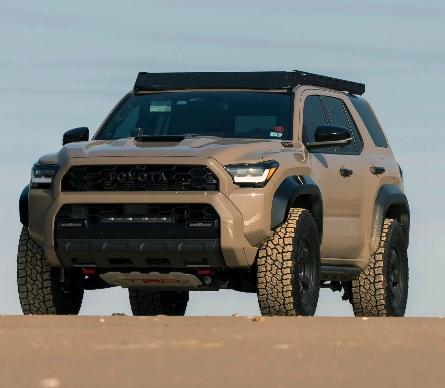 2025 4runner 6th gen MUDBATH Photos 4Runner 6th Gen (2025+) TRD PRO stock suspension on Work Meister S1 +18 offset, Wildpeak AT3W 285:70:18 on TRD Pro 4R