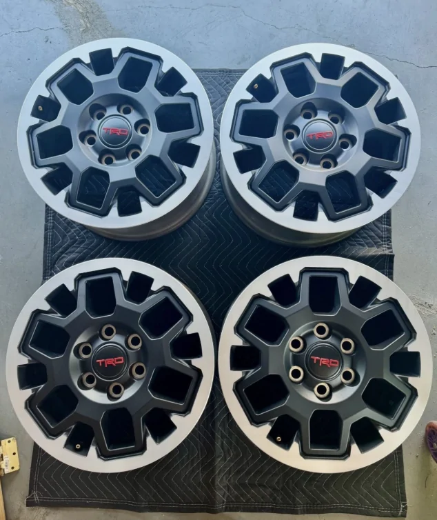 2025 4runner 6th gen WTS: 25' 4Runner ORP OEM 18" TRD Machined Alloy Wheels Set (SoCal, but shipping available) 2