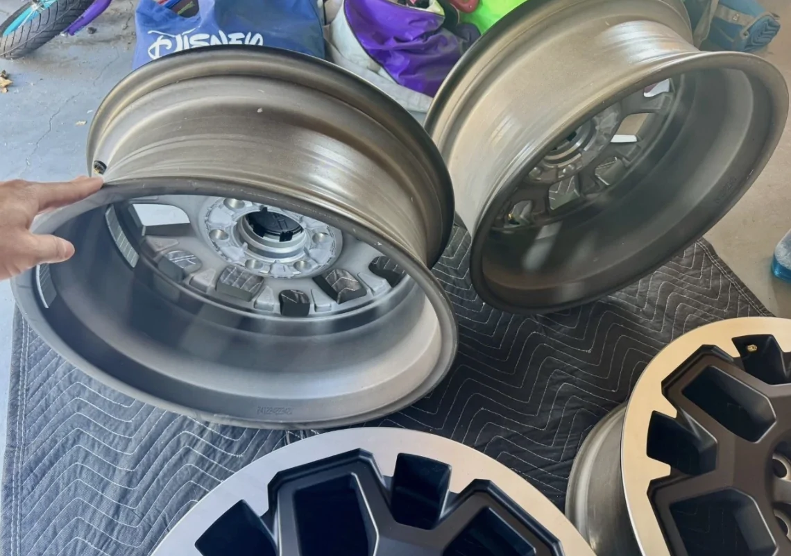 2025 4runner 6th gen WTS: 25' 4Runner ORP OEM 18" TRD Machined Alloy Wheels Set (SoCal, but shipping available) 3