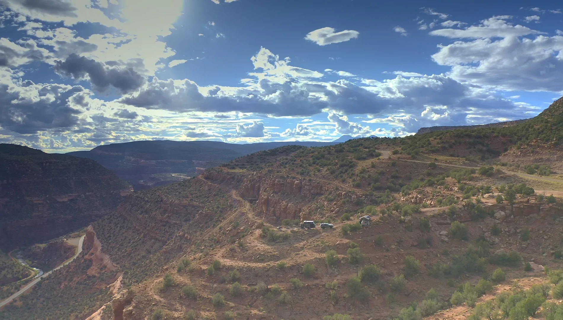 2025 4runner 6th gen Carnage on Rimrocker Trail: TRD Pro towing 4400 pound Arkto Overland Camper IMG_1983