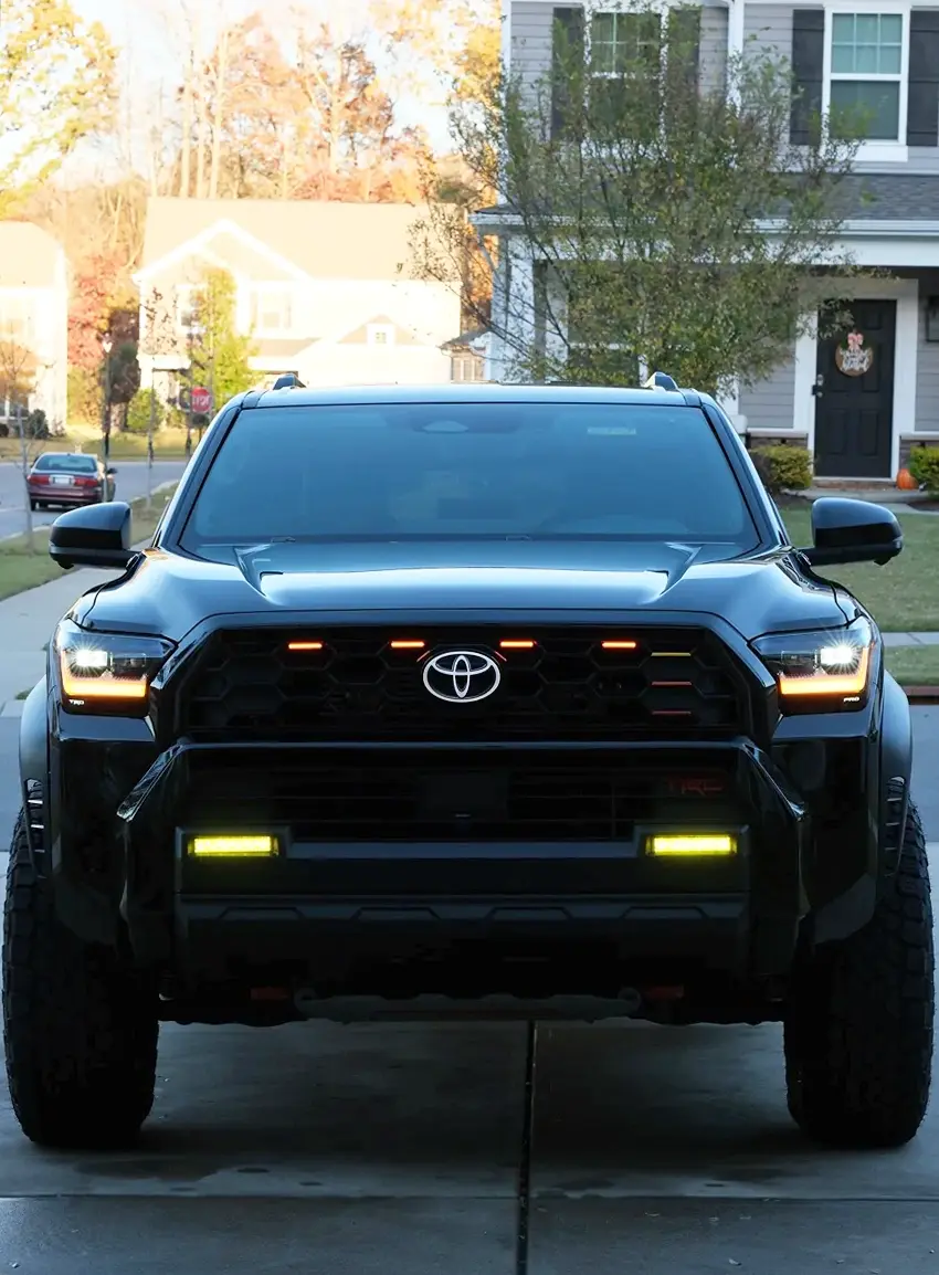 TRD Pro headlights installed : swap on TRD Off-Road Premium ORP 3.webp