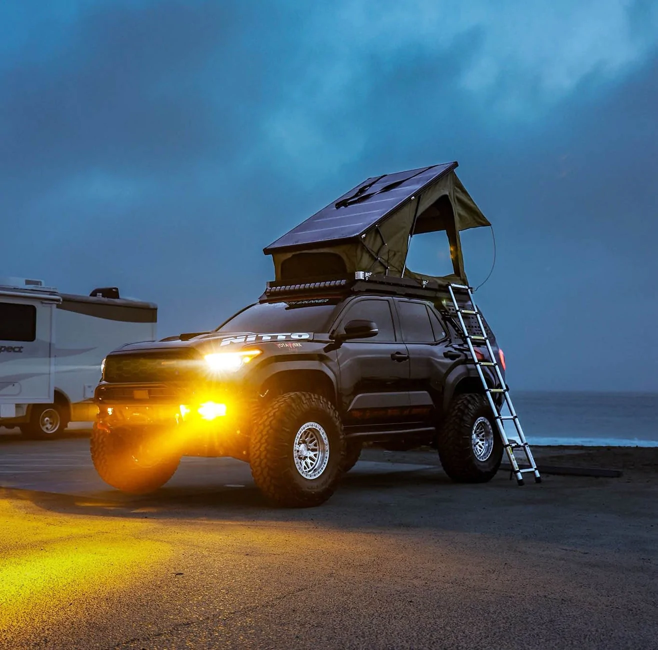 2025 4runner 6th gen Inspired Overland Carbonlite-X Rooftop Tent RTT installed Inspired Overland Carbonlite-X Rooftop Tent RTT installed 2