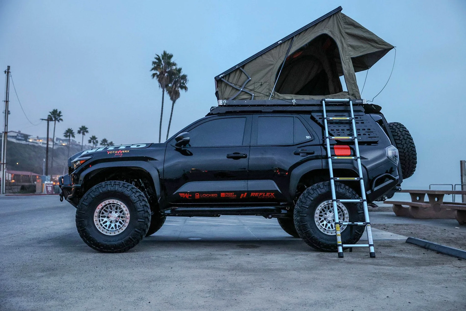 2025 4runner 6th gen Inspired Overland Carbonlite-X Rooftop Tent RTT installed Inspired Overland Carbonlite-X Rooftop Tent RTT installed 1