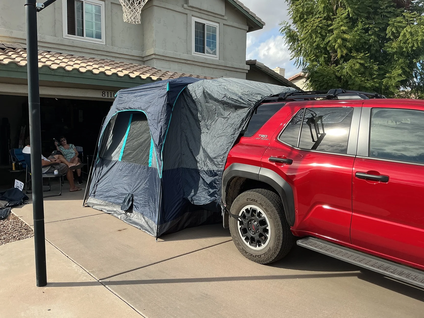 2025 4runner 6th gen First time camping in the 4Runner with Nokhu Rack cot / bed IMG_0038