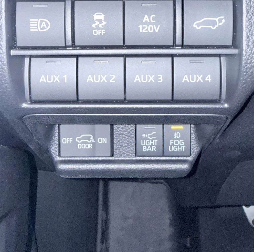 2025 4runner 6th gen Rigid Switchback (White & Amber) LED Fog Lights plug-and-play install in TRD Pro Rigid Switchback LED Fog Lights are plug-and-play install in TRD Pro 2