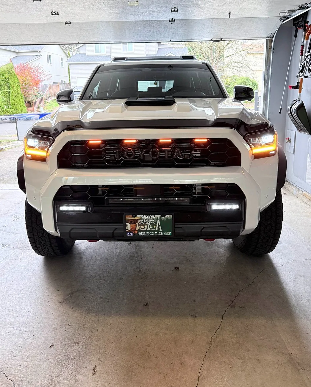 2025 4runner 6th gen Rigid Switchback (White & Amber) LED Fog Lights plug-and-play install in TRD Pro Rigid Switchback LED Fog Lights are plug-and-play install in TRD Pro 1