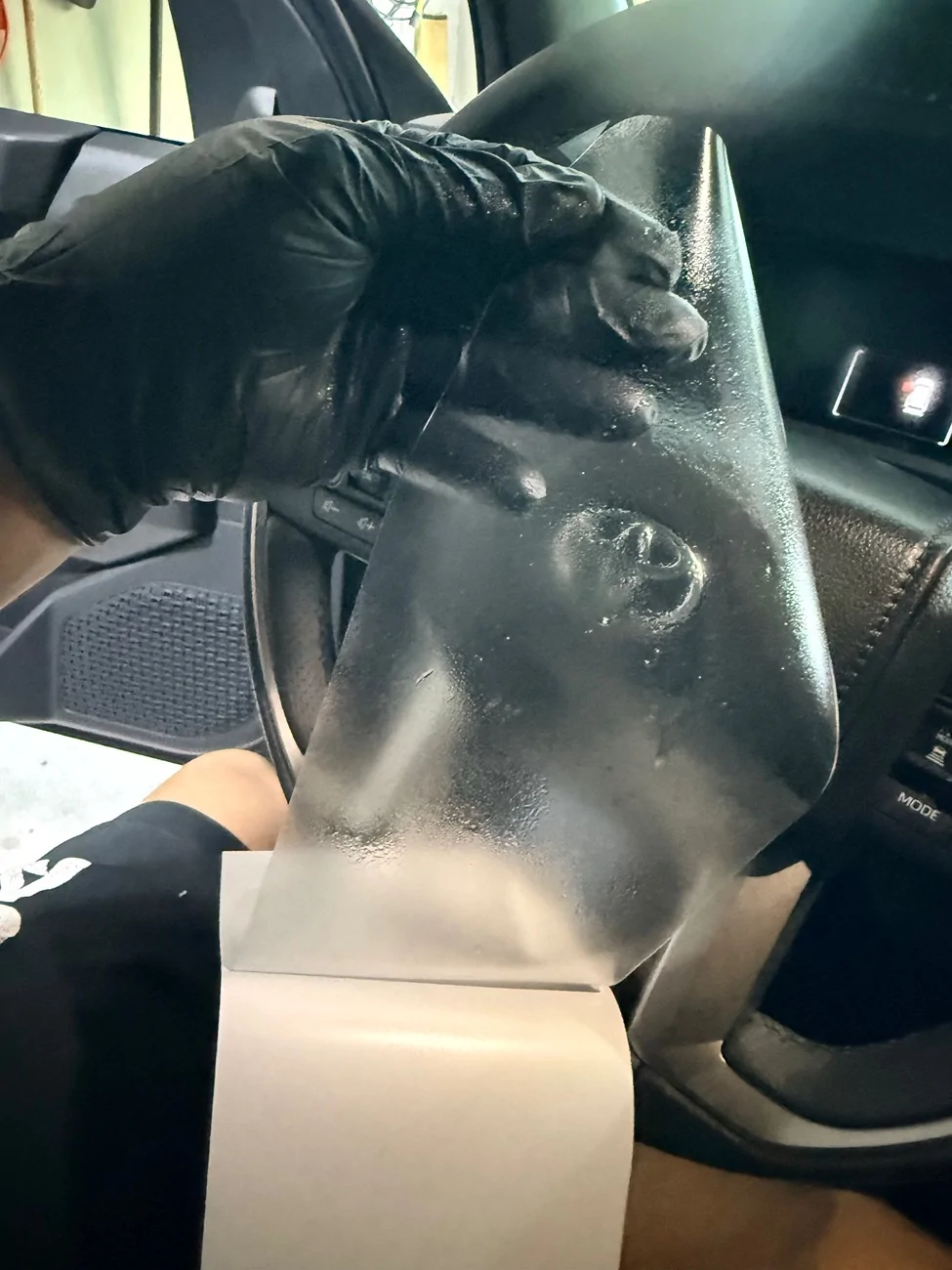 2025 4runner 6th gen Screenprotech screen protector film cover install on my 4runner (DIY) IMG_4826