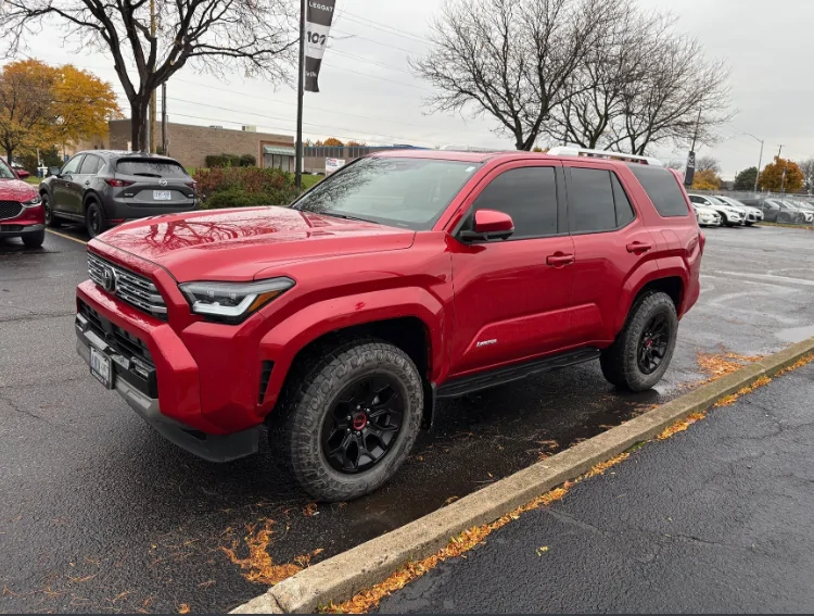 2025 4runner 6th gen TRD Pro: 35s on OEM TRD Pro wheels 1763582449050-qh