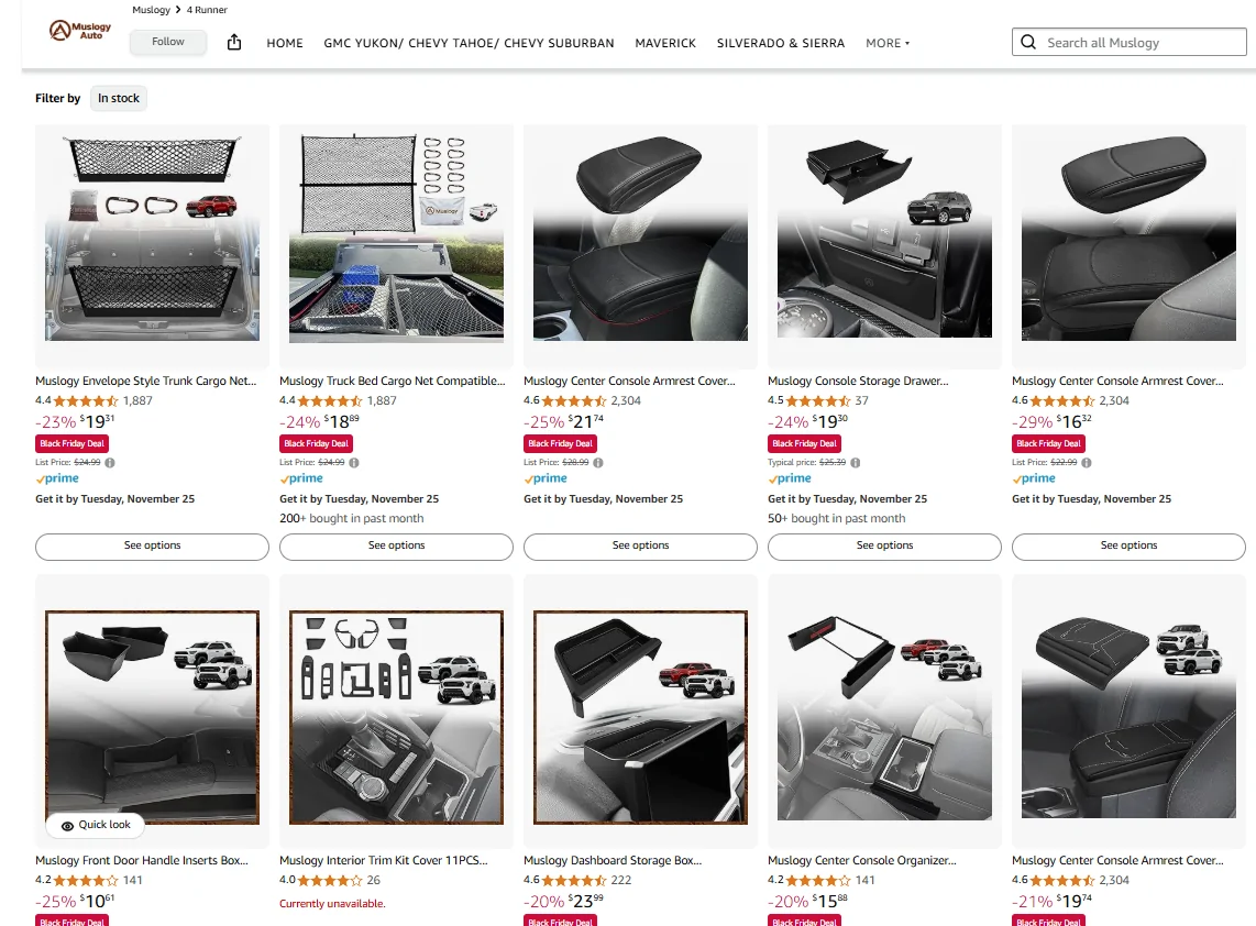 2025 4runner 6th gen 🚀 Black Friday Deal + Free Order Giveaway! 1763648928134-sn