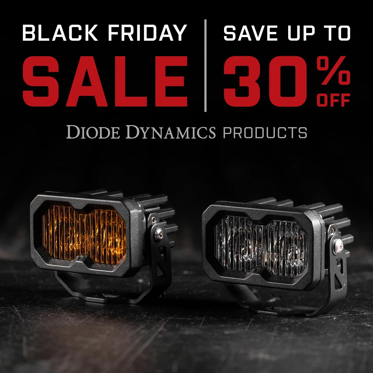 2025 4runner 6th gen Diode Dynamics Black Friday Sale DD Black Friday Sale - Ambassador Graphic - Square - LED Pods 3