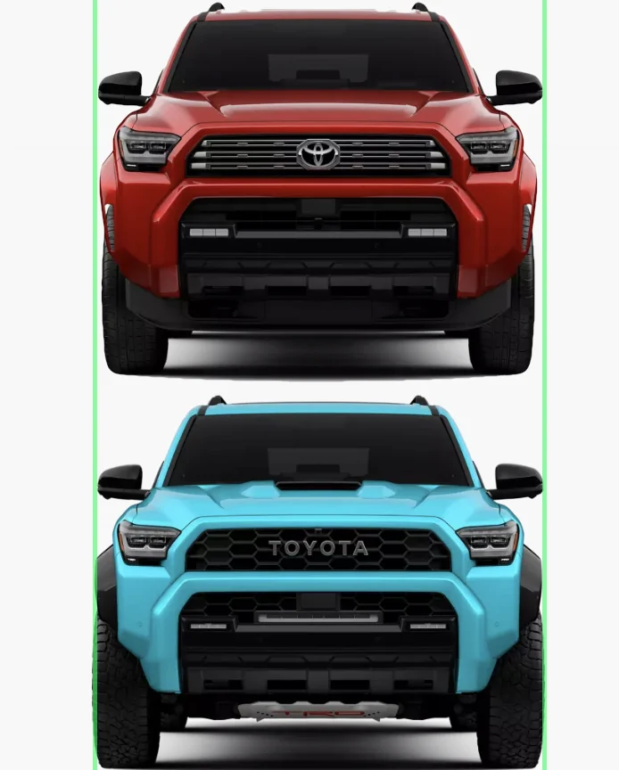 2025 4runner 6th gen Will the TRD Pro fit in your garage? Real world dimensions. Width Comparison - Front