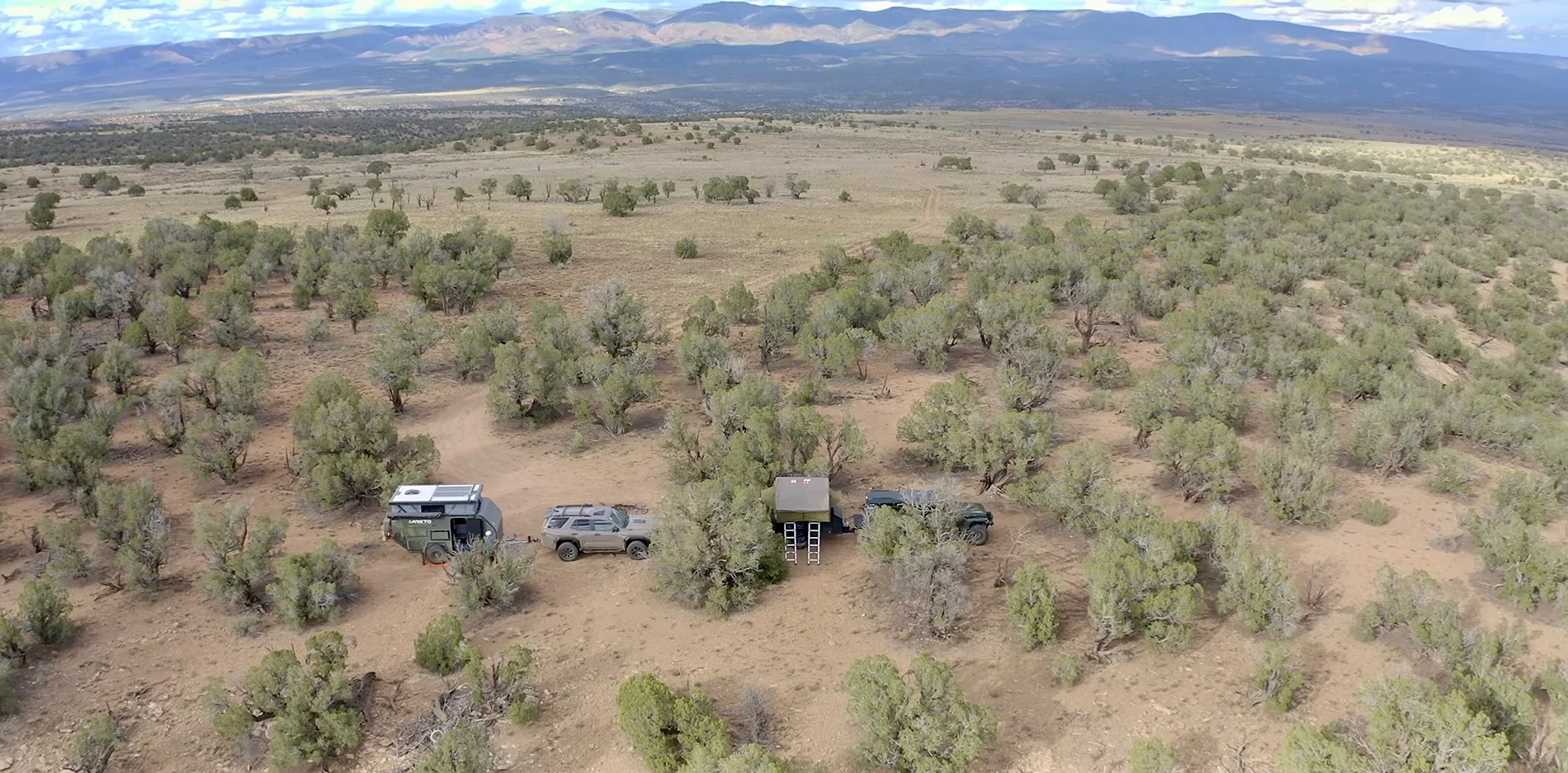 2025 4runner 6th gen TRD Pro Towing 4400 lb Arkto Camper on Epic Rimrocker Trail IMG_2092
