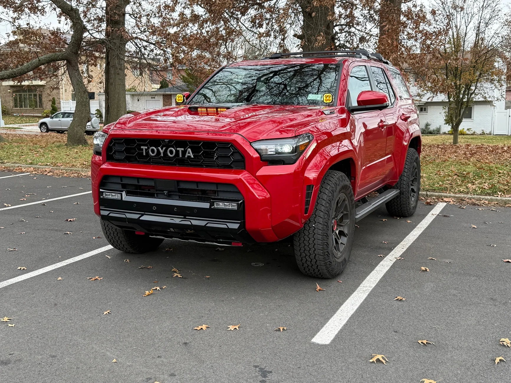 2025 4runner 6th gen Installed Hood Scoop Raptor Lights !!! IMG_5359