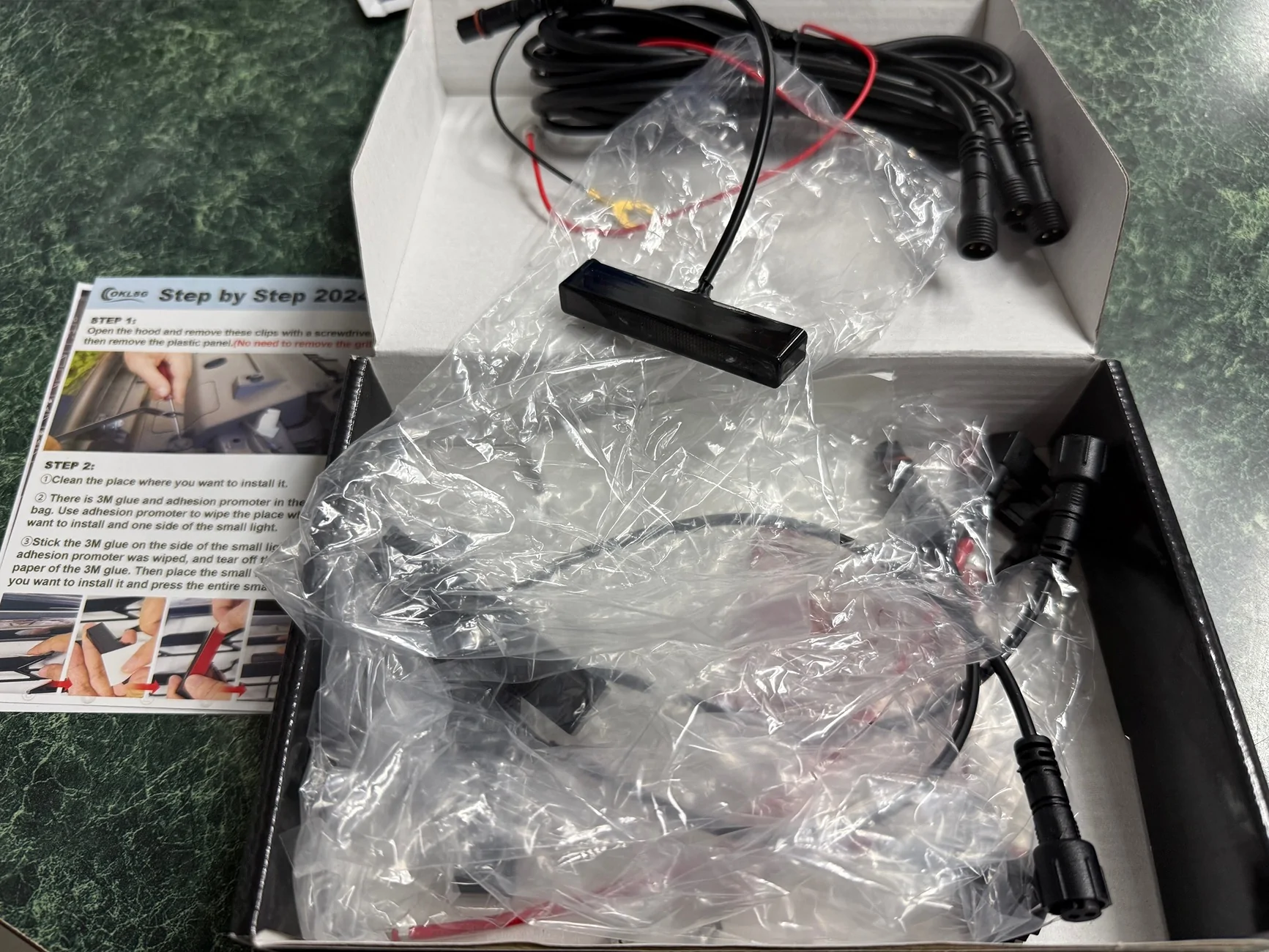 2025 4runner 6th gen Installed Hood Scoop Raptor Lights !!! IMG_5338