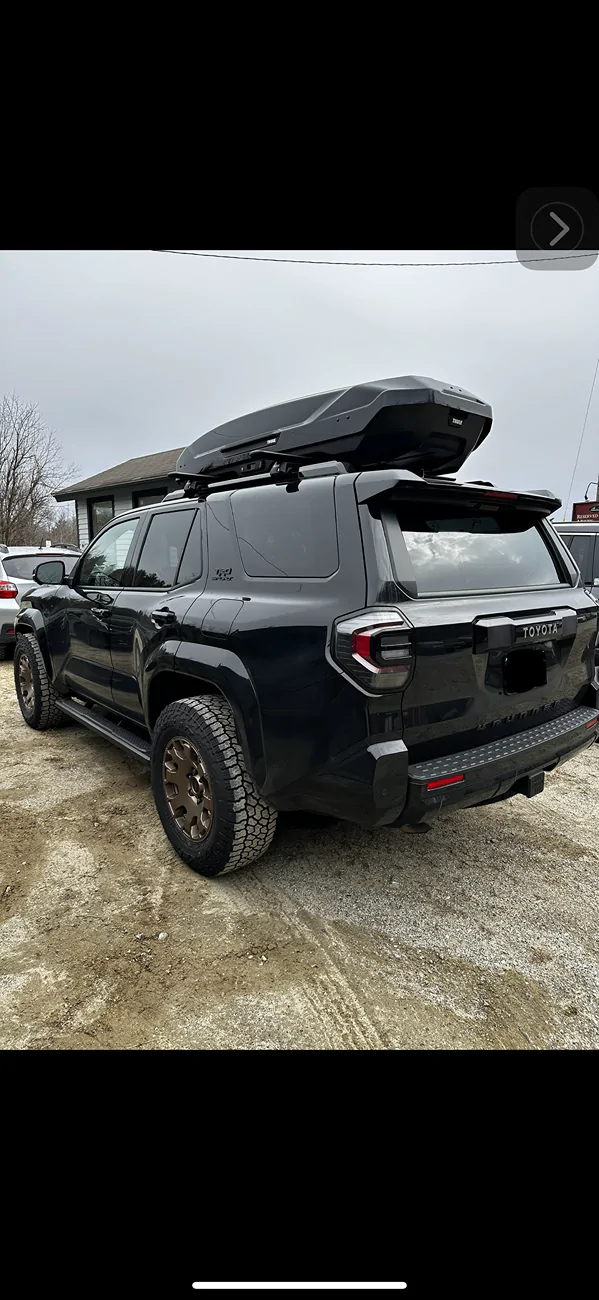 2025 4runner 6th gen The best cargo roof box for 2025 SR5 IMG_3673