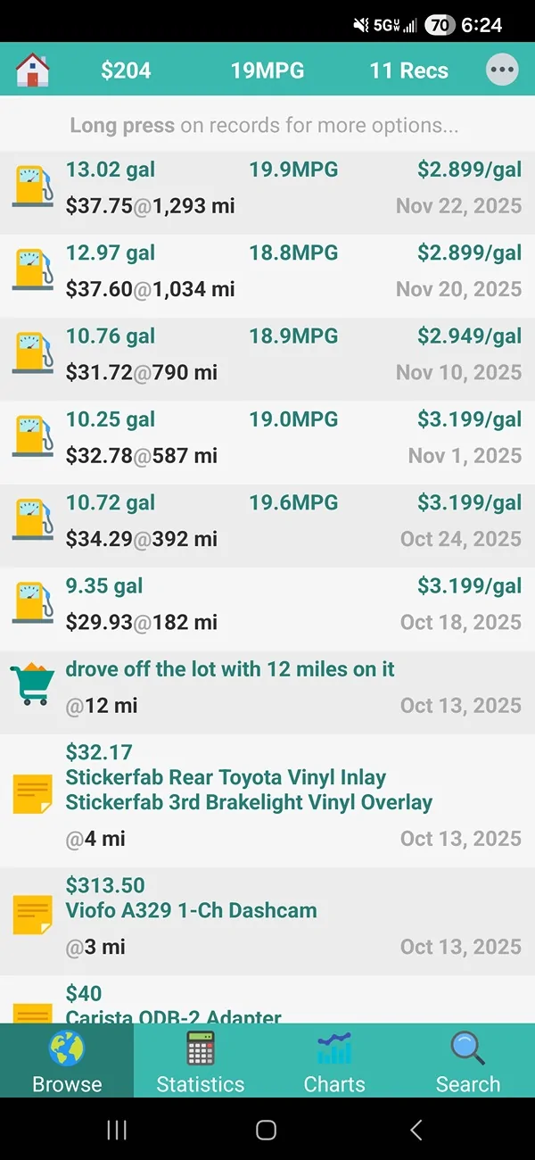 2025 4runner 6th gen 5,000 Mile Report - 2025 4Runner Trailhunter Screenshot_20251124_062419
