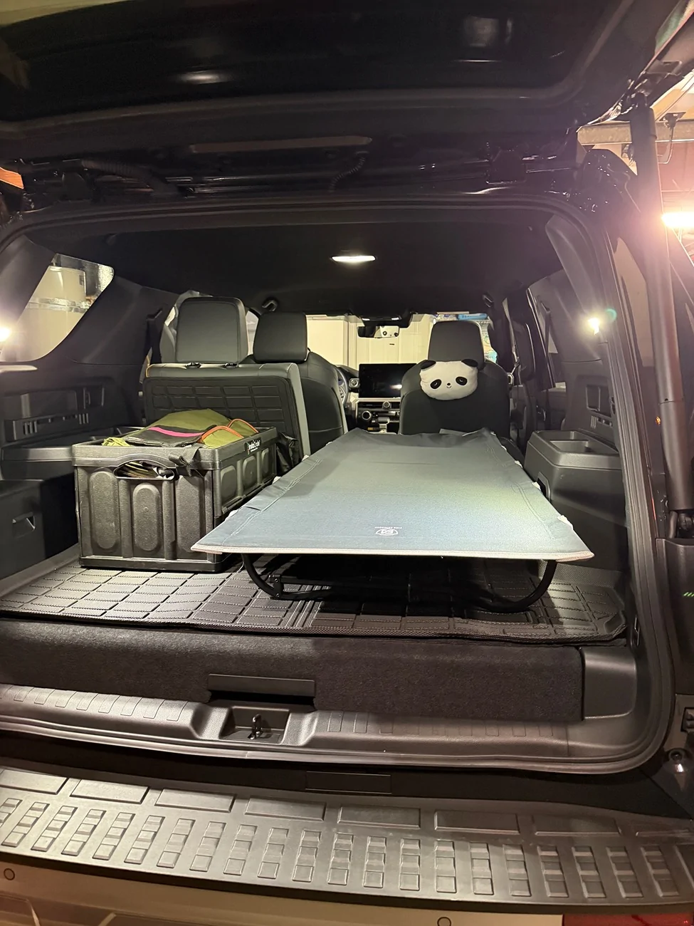 2025 4runner 6th gen First time camping in the 4Runner with Nokhu Rack cot / bed IMG_0118