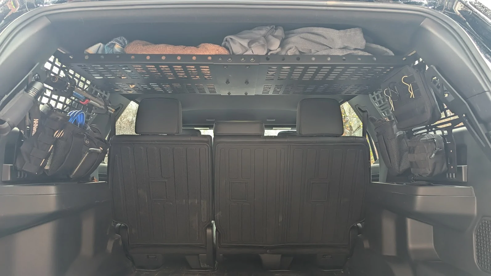 2025 4runner 6th gen Cali Raised Interior Molle Panels and Overhead Tray- Installed PXL_20251125_151603496